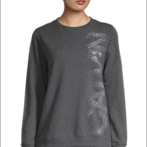 Calvin Klein women's logo sweatshirt, size M, NWT